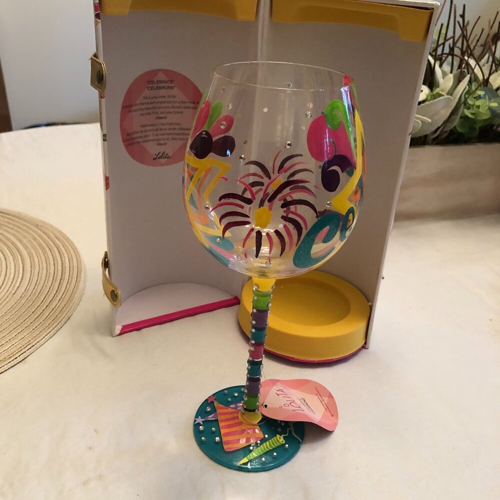 Wine Glass - decorative